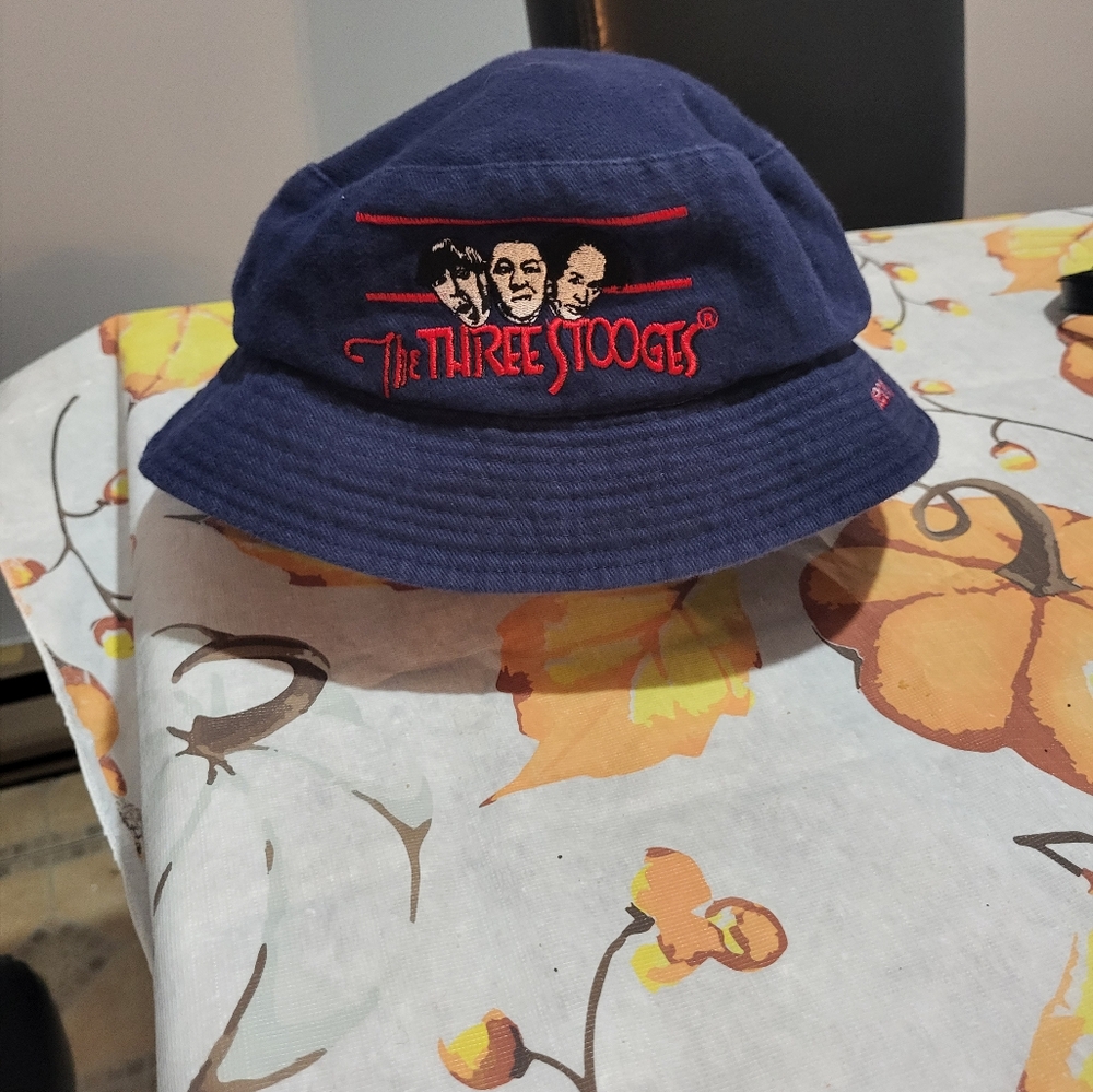 Vintage 2001 the three stooges bucket hat